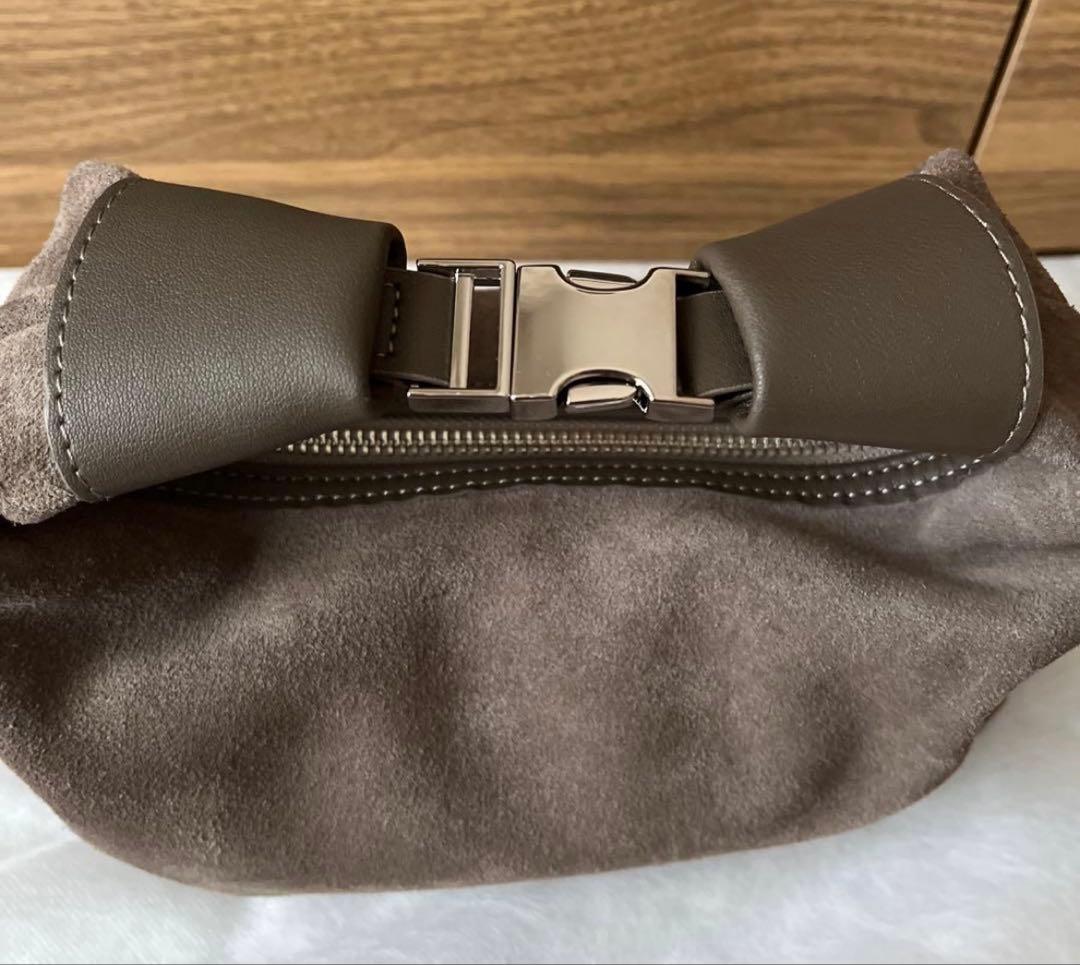 LiSALiSAashiyaリサリサ芦屋　2WAYスウェードバッグ