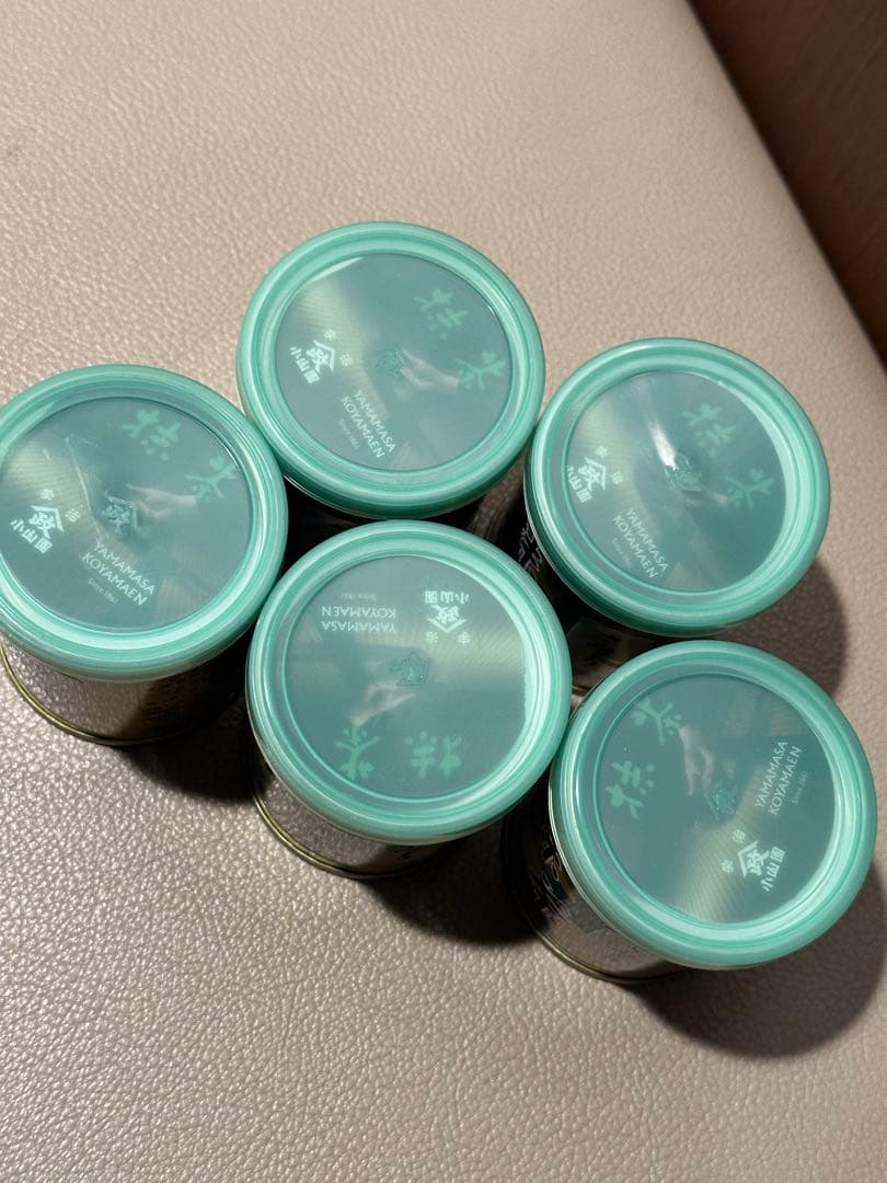 宇治　山政小山園 抹茶 さみどり　30g x 5缶セット