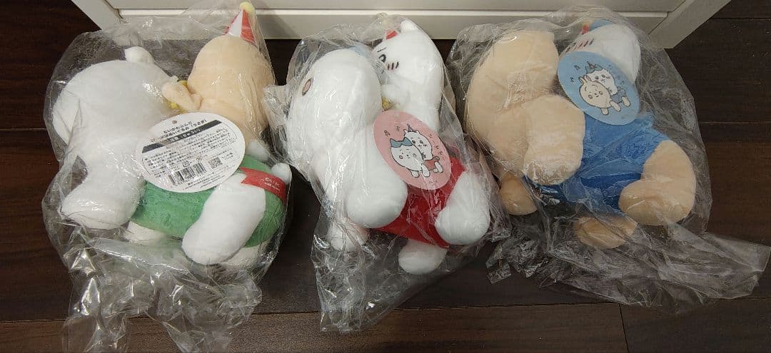 ちいかわらんど ぴーぽぽぬいぐるみ3体セット