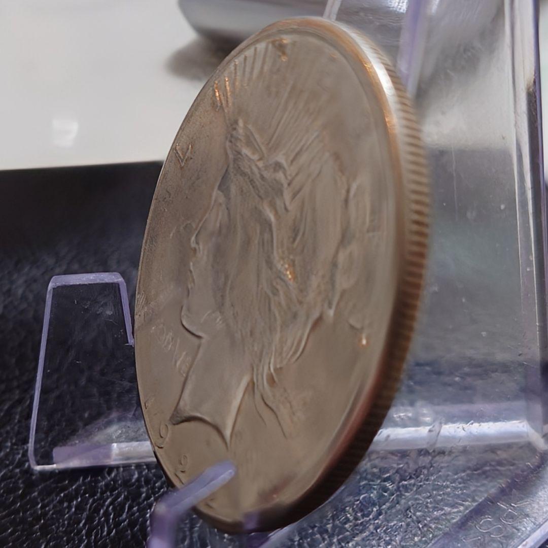 1922年 アメリカ銀貨 ピースダラー 1ドル銀貨 SV900フランクリンミント