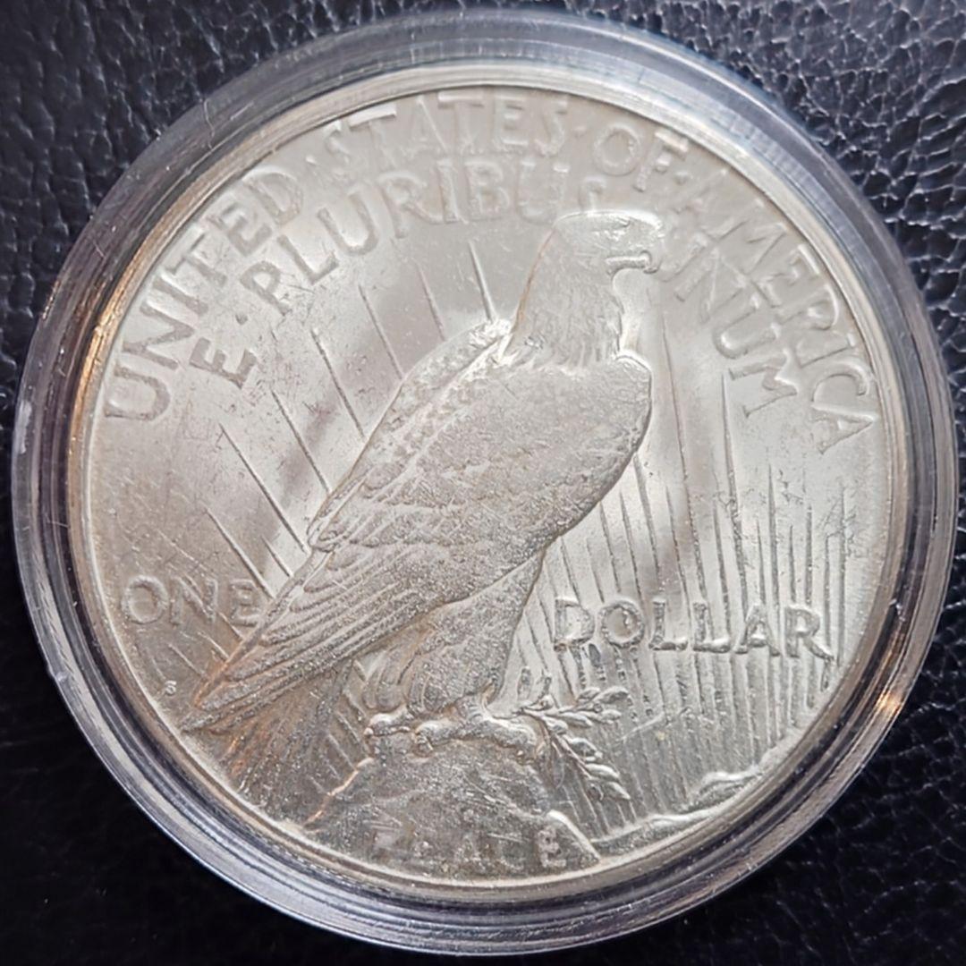 1922年 アメリカ銀貨 ピースダラー 1ドル銀貨 SV900フランクリンミント