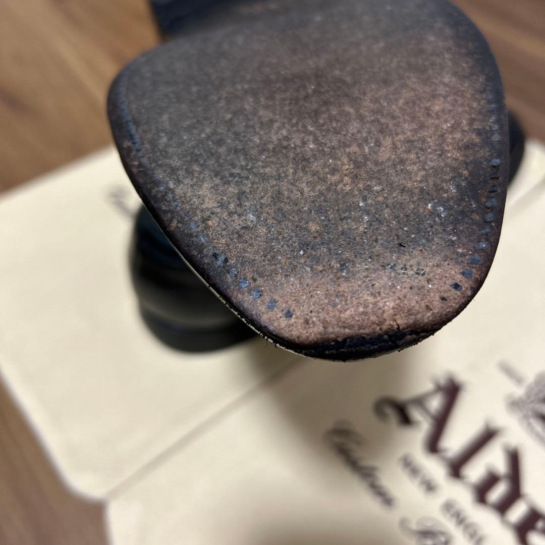 Alden 1655 シングルモンク コードバン