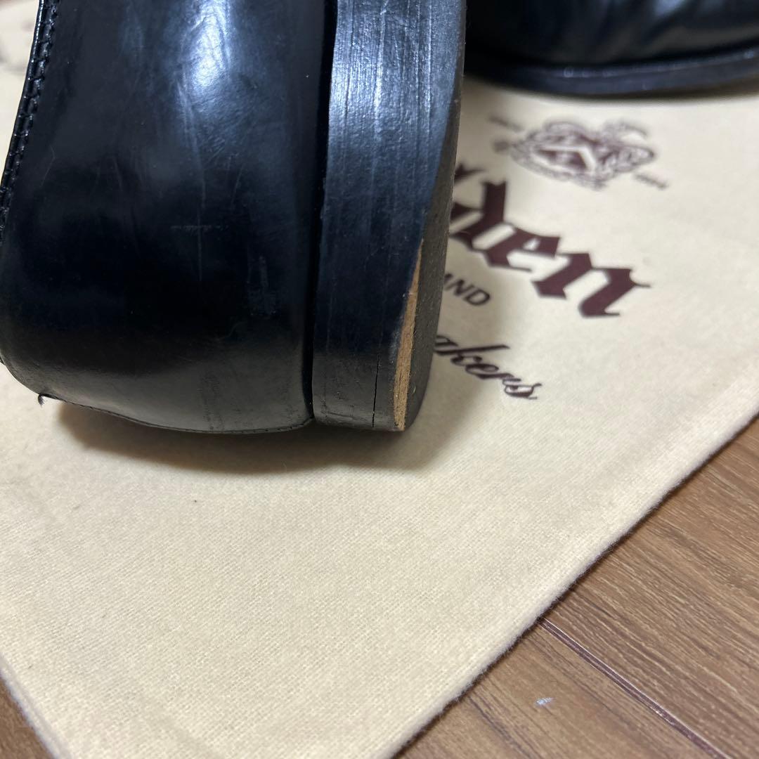 Alden 1655 シングルモンク コードバン