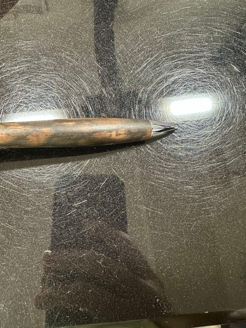 工房楔　黒柿孔雀杢   野原工芸パープルハート(期間限定)