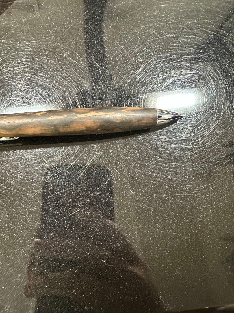 工房楔　黒柿孔雀杢   野原工芸パープルハート(期間限定)