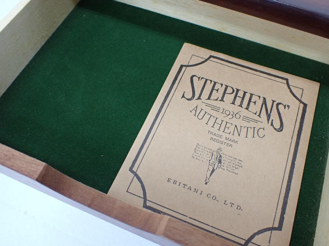 TEPHENS’ 1936 レターケース コレクションボックス ヴィンテージ　a