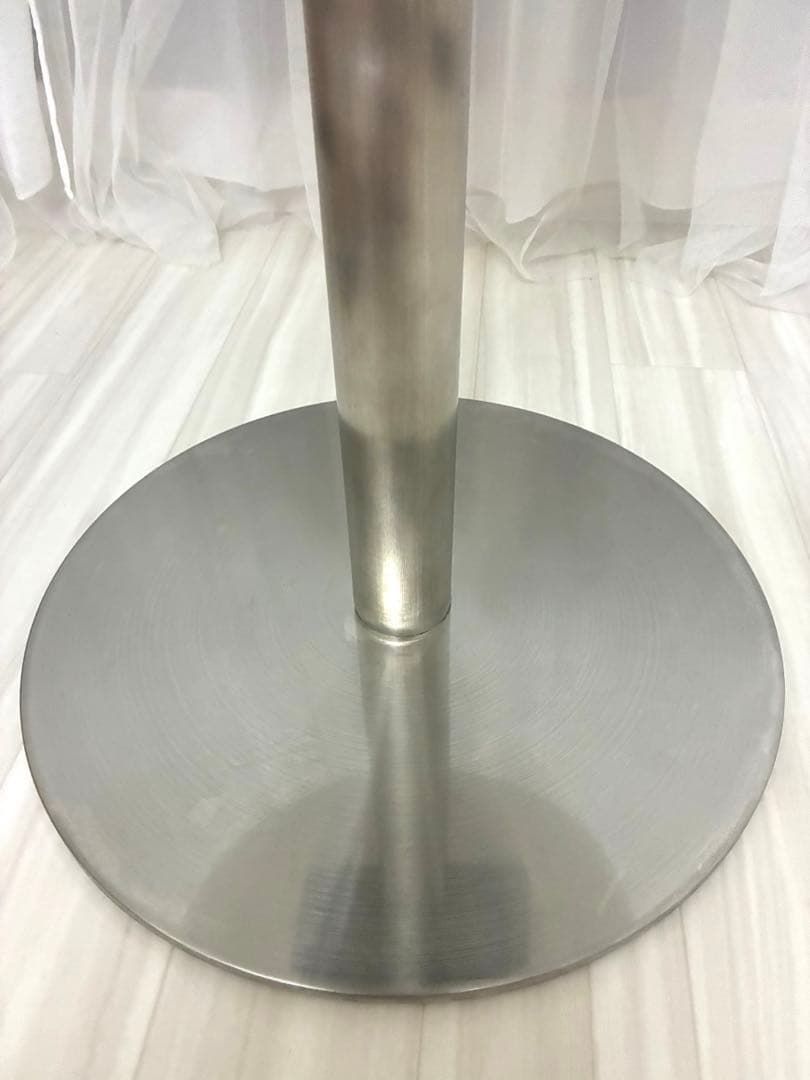 丸テーブル 直径60cm ステンレス脚