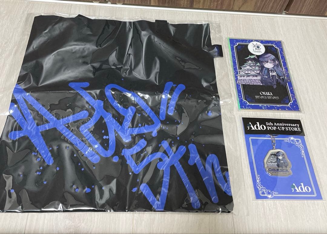 Ado 5th Anniversary POP-UP STORE 大阪限定セット