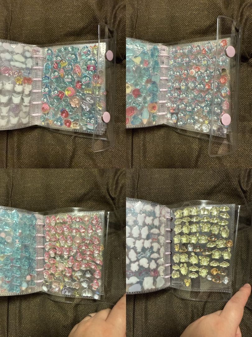 シール帳　完成品　３冊　たまごっち　サンリオ　しずくちゃん　たまごっちシール付き