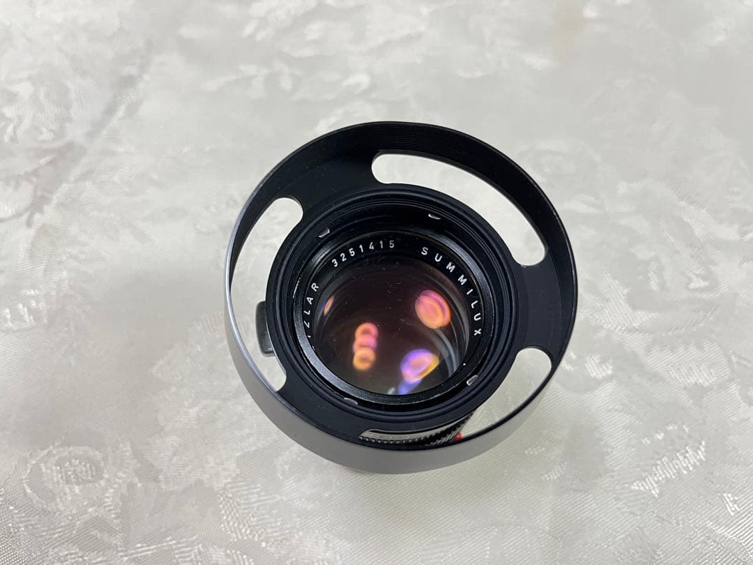 ライカ　ズミルクス　Summilux　f1.4 50mmレンズ フード付　美品