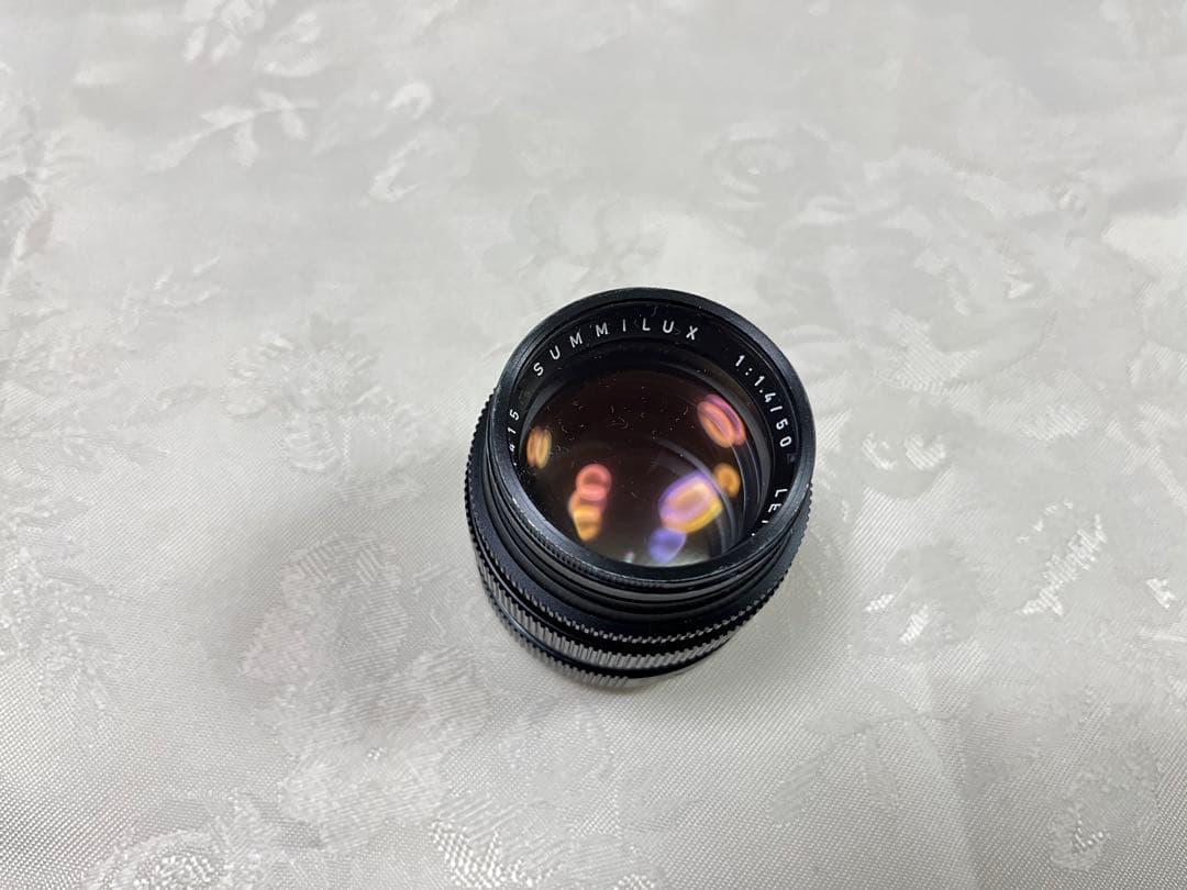 ライカ　ズミルクス　Summilux　f1.4 50mmレンズ フード付　美品