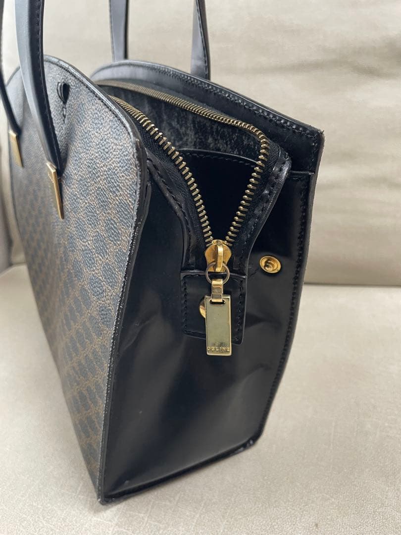 CELINE セリーヌ　オールド ハンドバッグ マカダム　MC99/2 美品