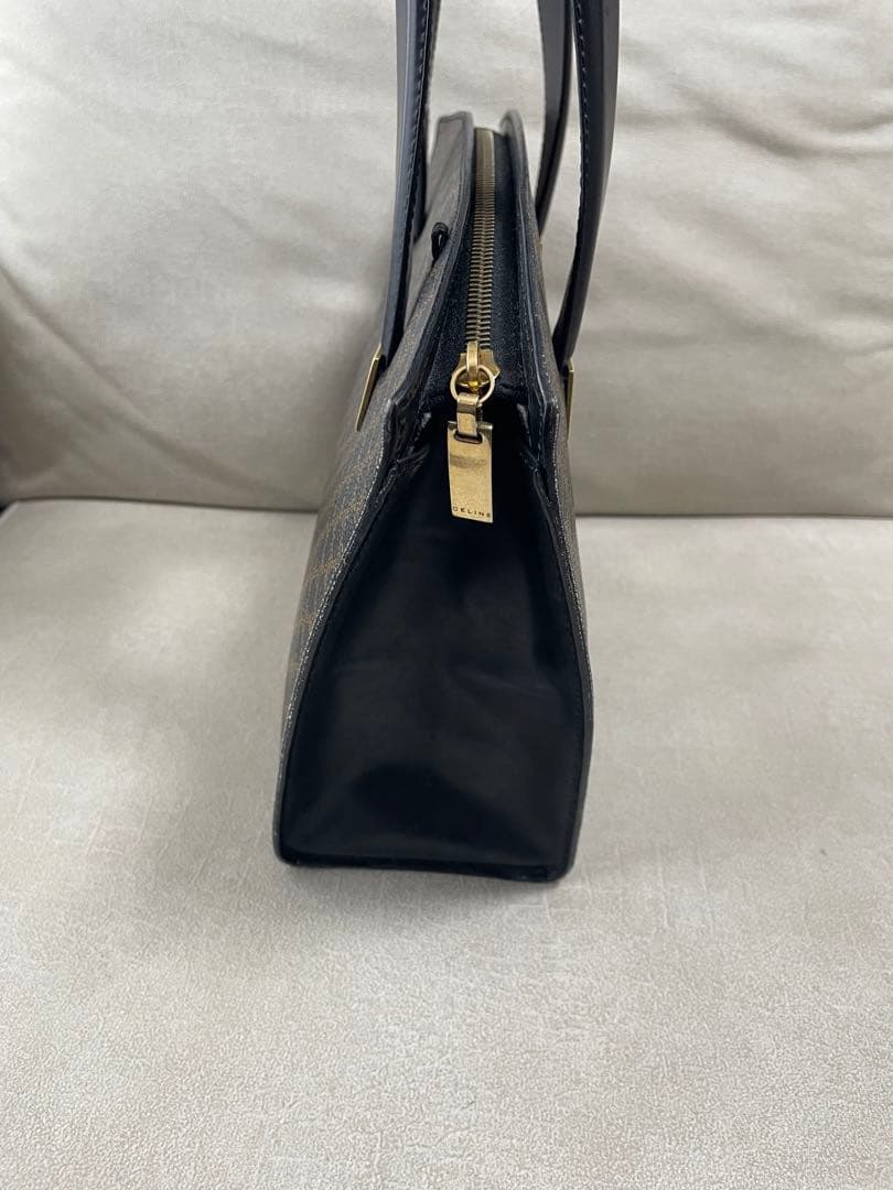 CELINE セリーヌ　オールド ハンドバッグ マカダム　MC99/2 美品