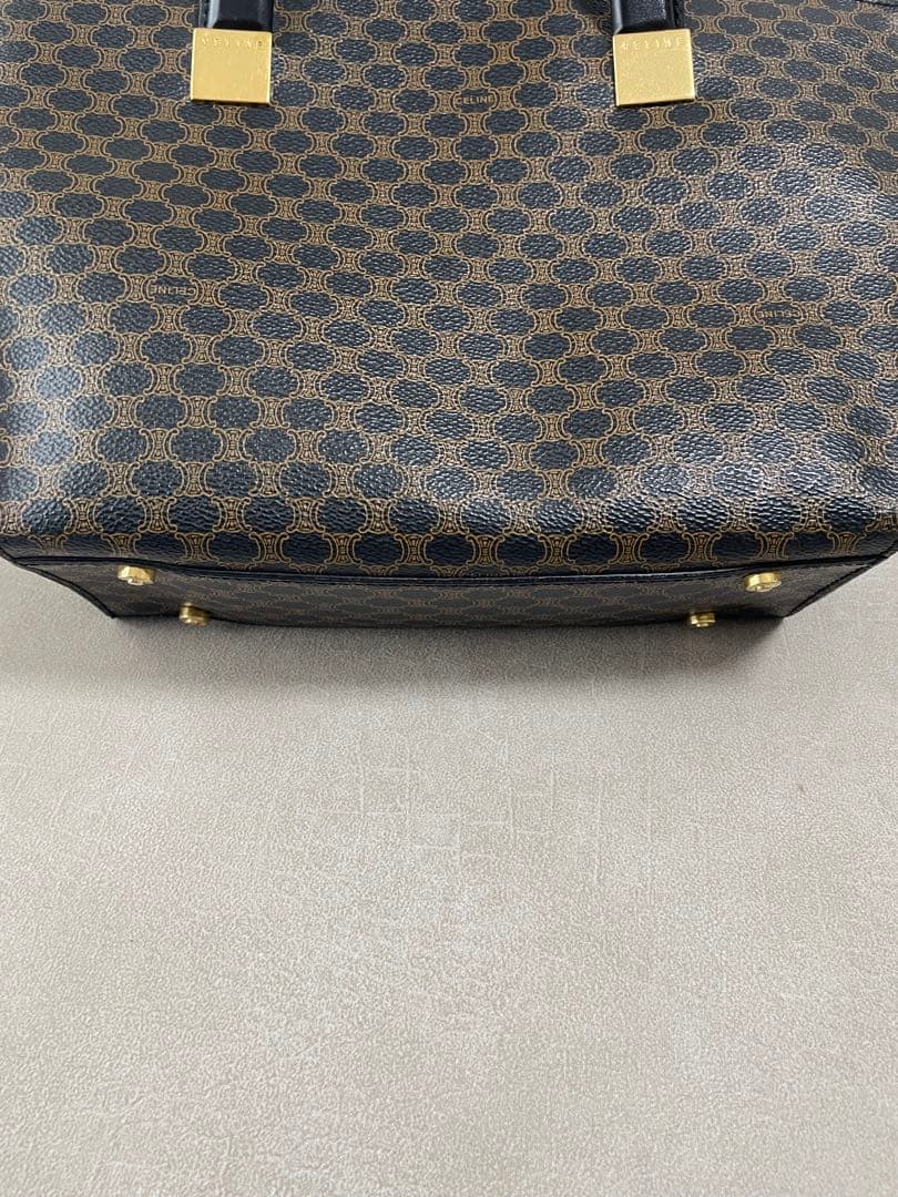 CELINE セリーヌ　オールド ハンドバッグ マカダム　MC99/2 美品
