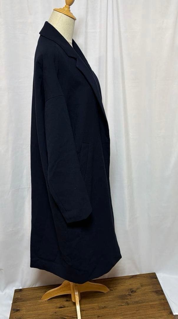 ENFÖLD 38 美品 ネイビー ロング丈 チェスターコート