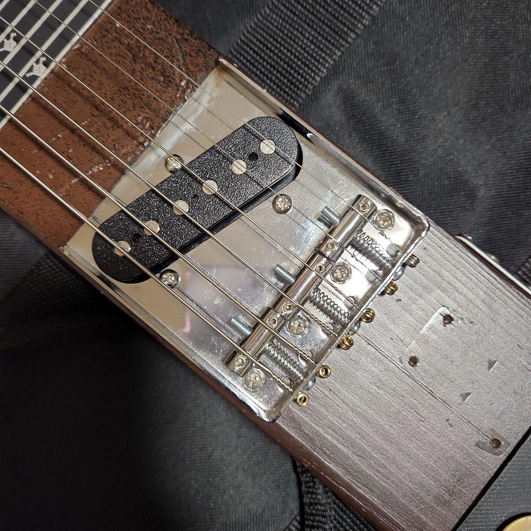 スチールギター 6弦 ブラウン ケース付き