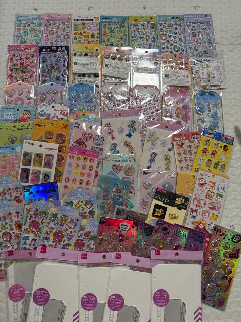 ボンボンドロップシール 等 シールまとめ売り 6穴リング用リフィル 等も