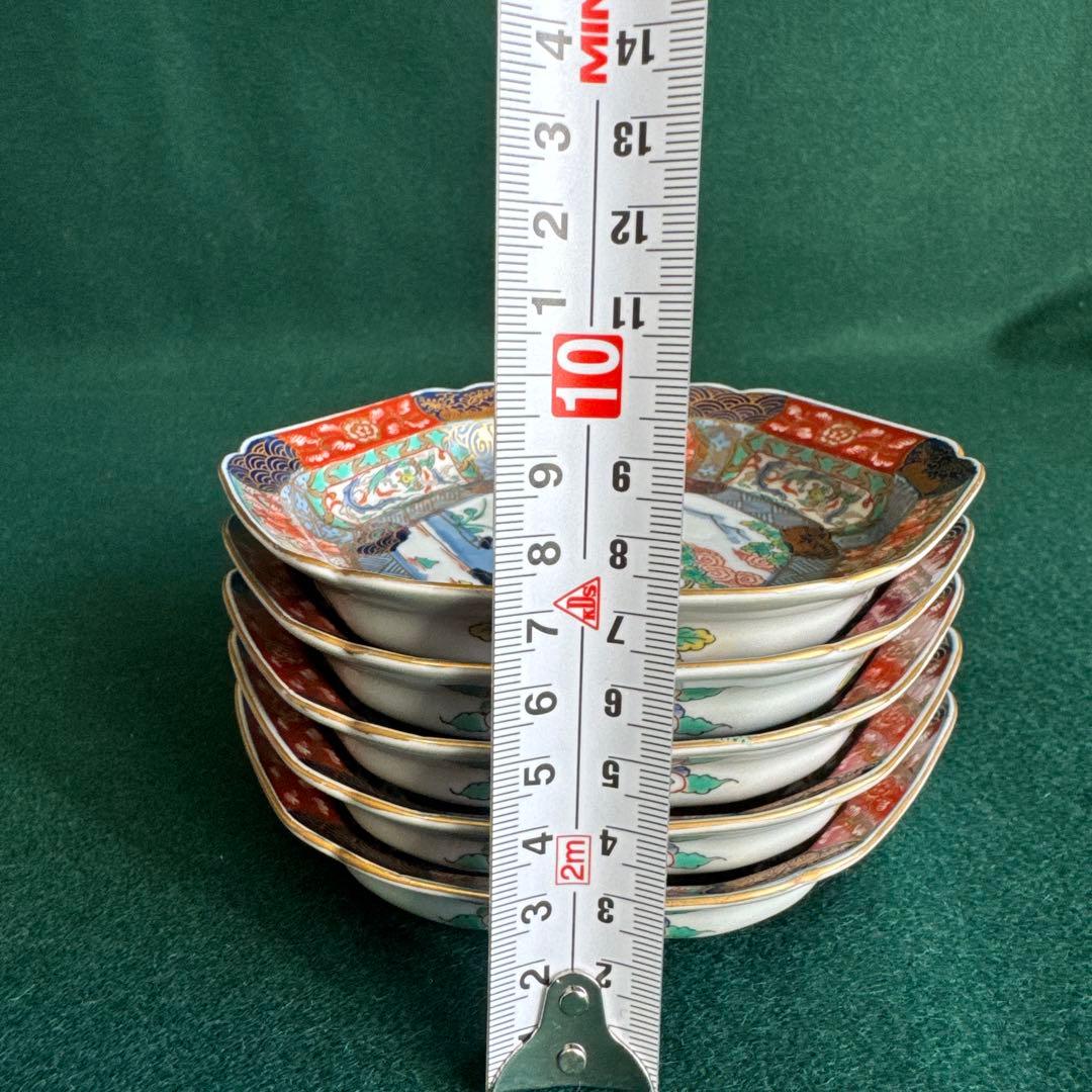 有田焼 錦色絵 銘々皿5枚セット