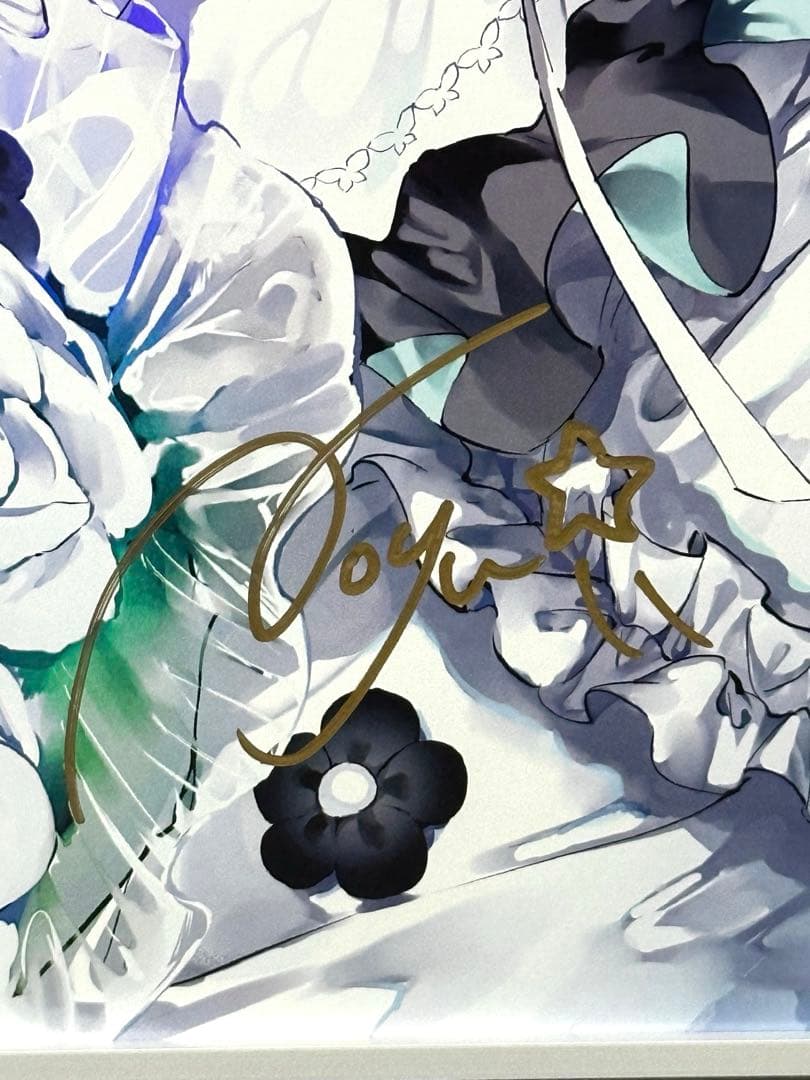 Noyu先生直筆サイン入り X-ART製 オーロラアート【50枚限定】