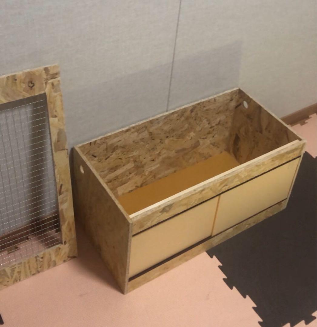 爬虫類木製ケージ　手作り爬虫類木製ゲージ