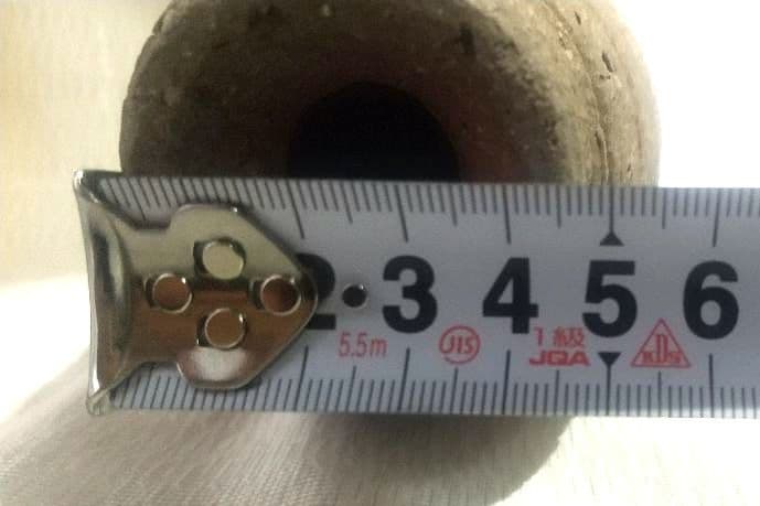 茶道具 寺垣外窯【花入】信楽 杉本貞光【号 紫香庵水月】 741