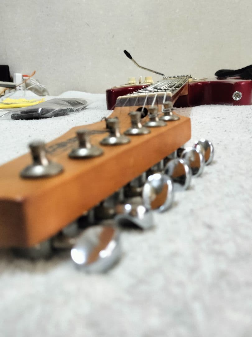 Ibanez ストラトタイプ 赤 レッド オマケ多数ケース付き 初心者最適