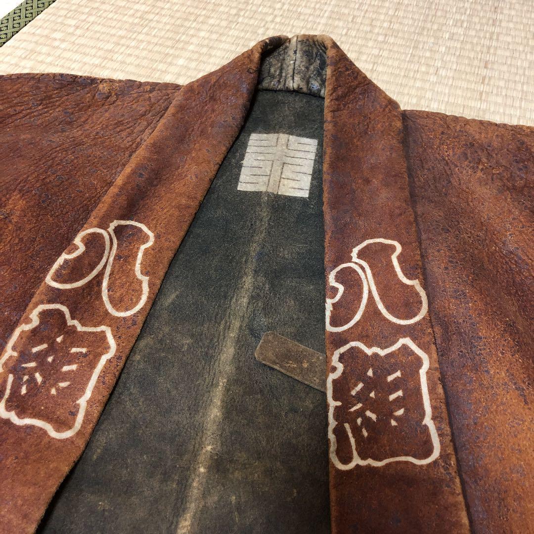 時代　江戸　火消し　鹿革　半纏　八組　②