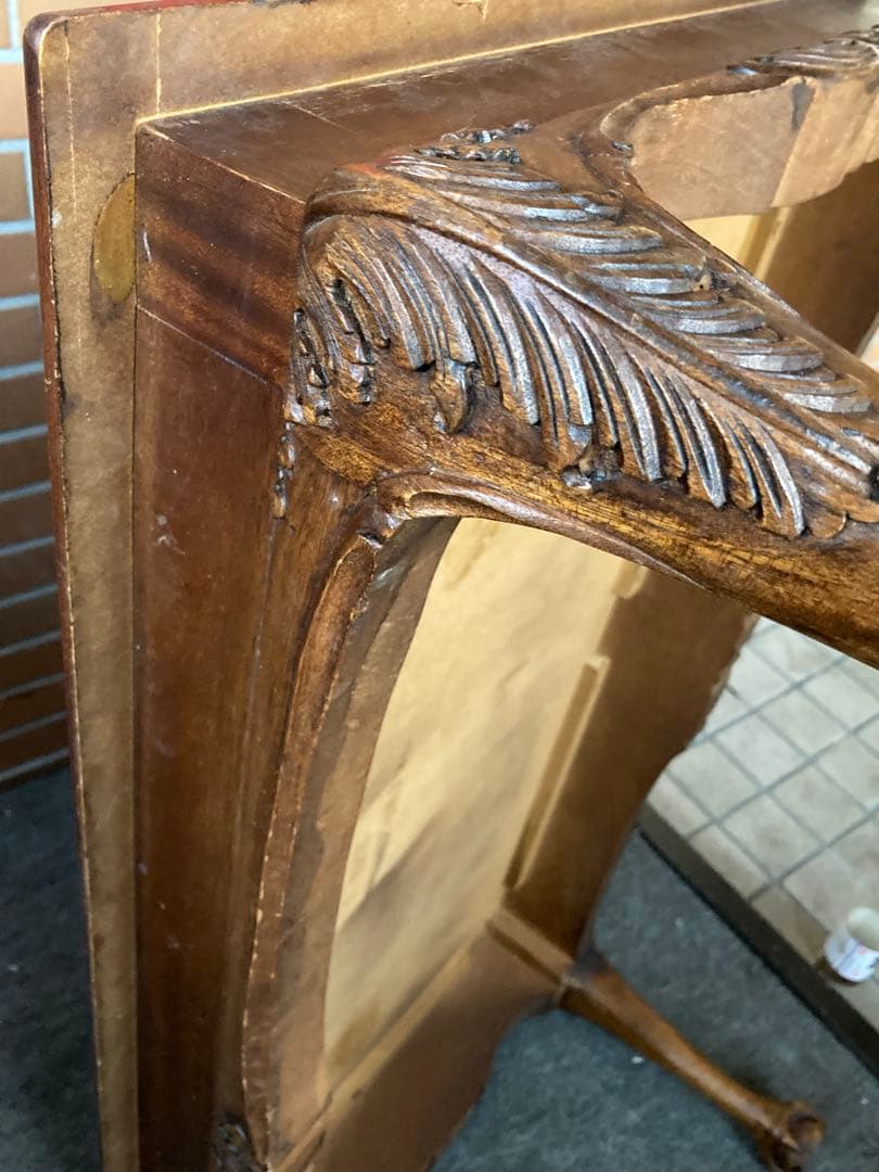 アメリカ製　USA センターテーブル　ロウテーブル　ヴィンテージ　アンティーク調