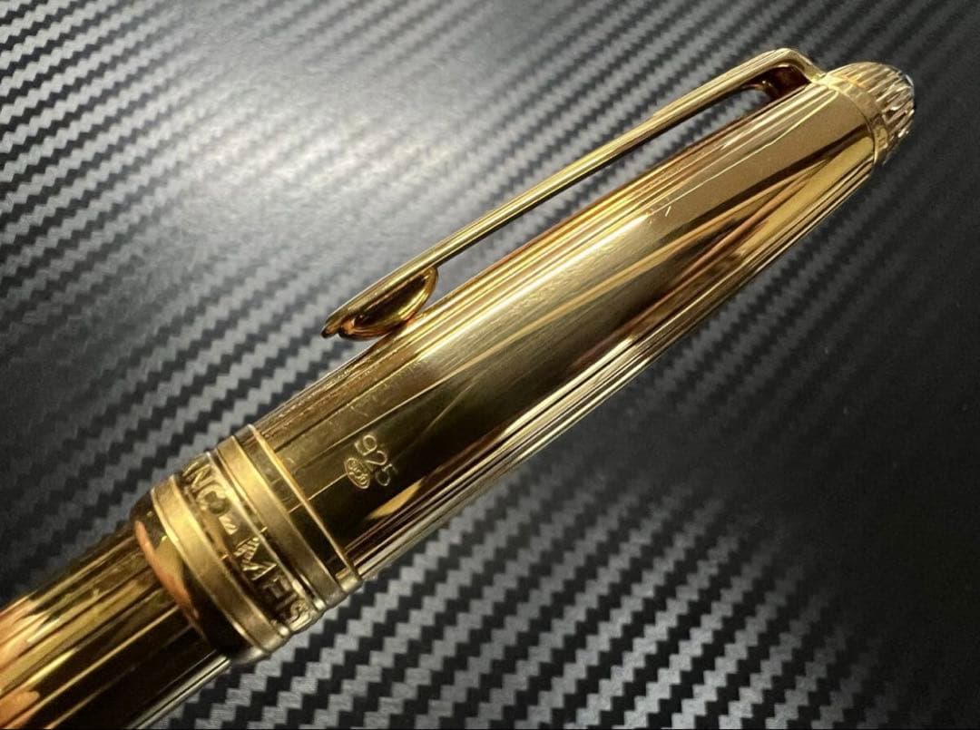 モンブラン 未使用に近い 1645 ソリテール ボールペン スターリングシルバー