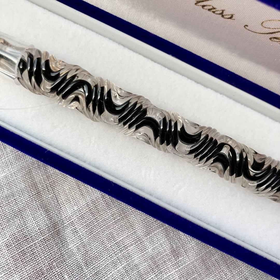 ガラスペン 佐藤勇 作 インク付き 未使用品