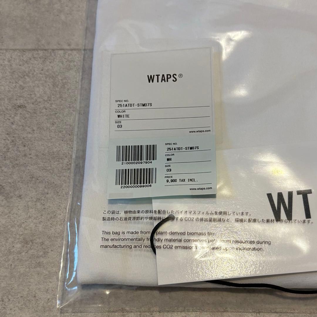 25SS WTAPS ロゴ HG SS Tシャツ / L