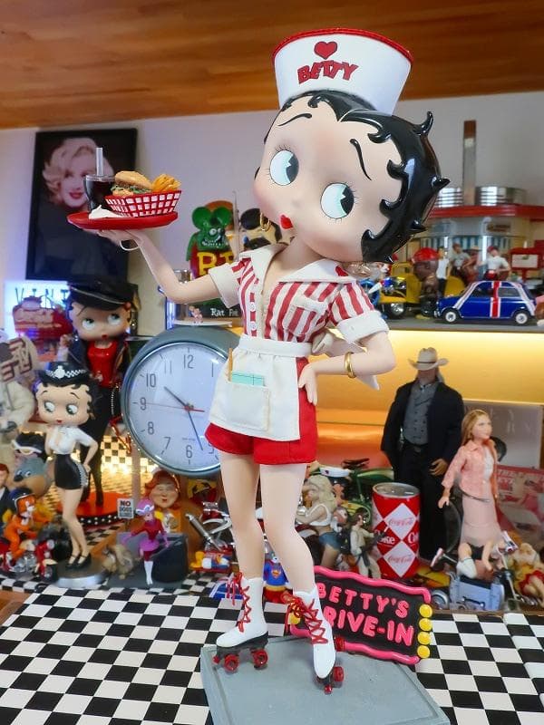 絶版★ベティちゃん Betty Boop アメリカンダイナー ウェートレス