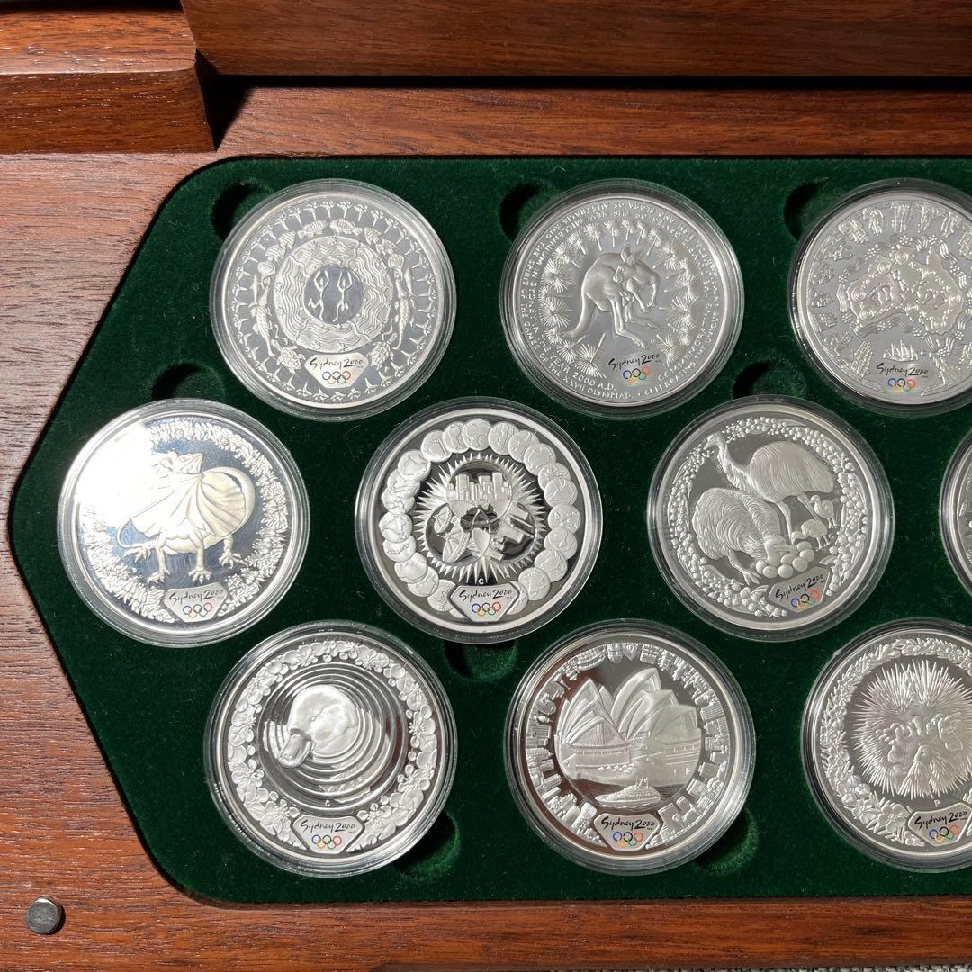 シドニー2000オリンピック銀貨コレクション