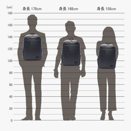 GUSCIO ITALY ビジネスリュック 18112　本革　タグ付き