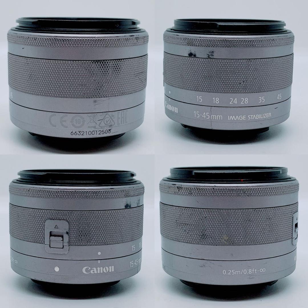 Canon キャノン　ミラーレス　一眼　レンズ　EOS Kiss M M357