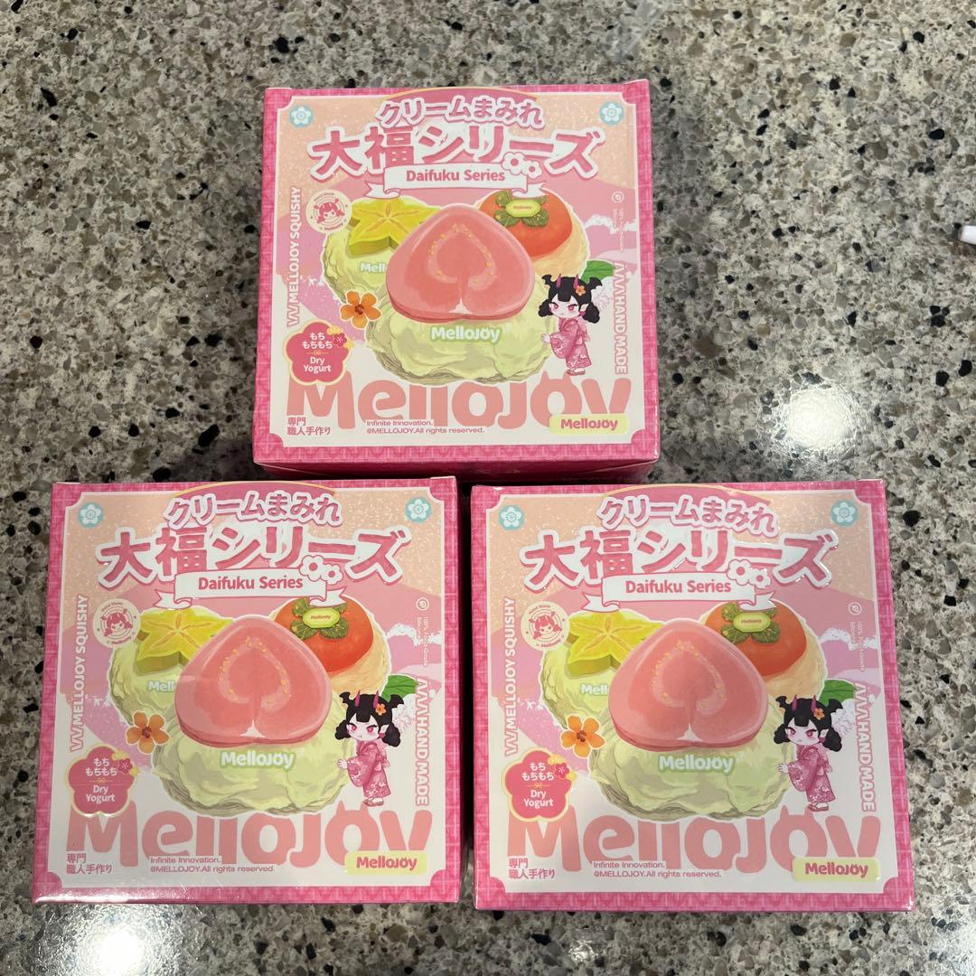 Mellojoy メロジョイ　スクイーズ　大福　新品　未開封　シュリンク付き