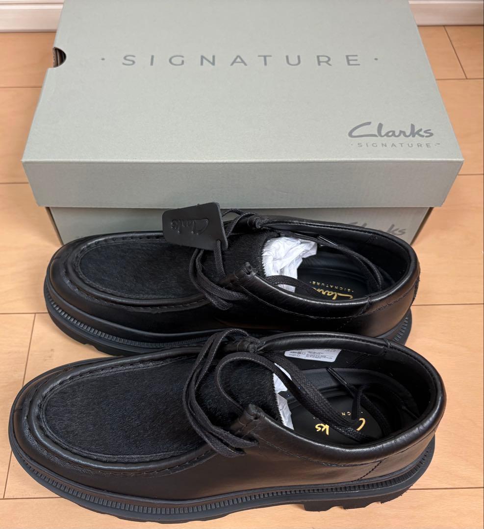 Clarksクラークス / バデルシーム（ブラック/ブラック）