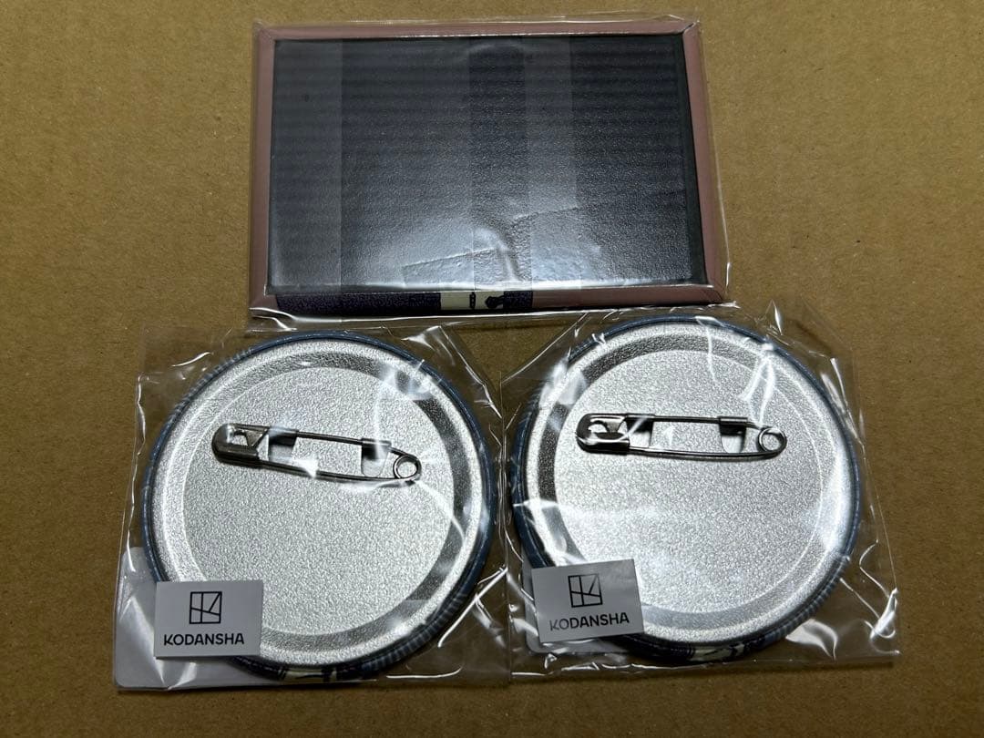 蘇枋隼飛 くじメイト デカアクリルスタンド 缶バッジ スクエアマグネット