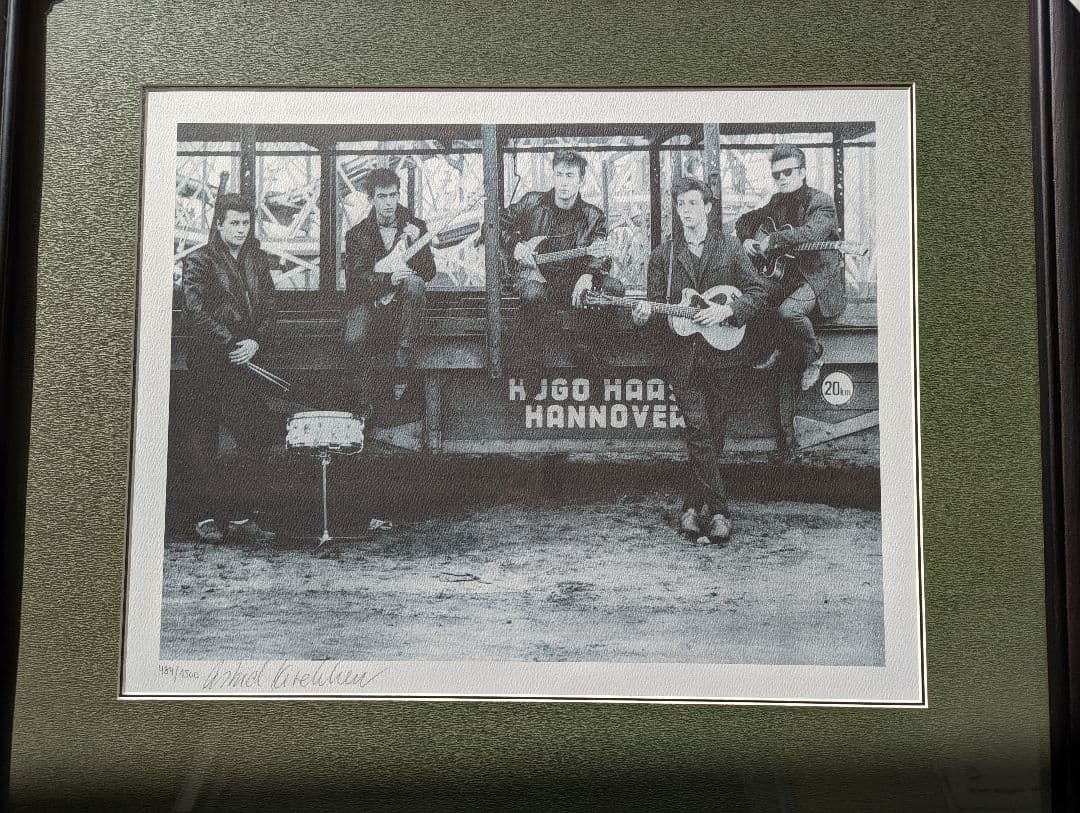 【本人サイン】Beatles Limited Photo 限定品 キルヒヘア撮影