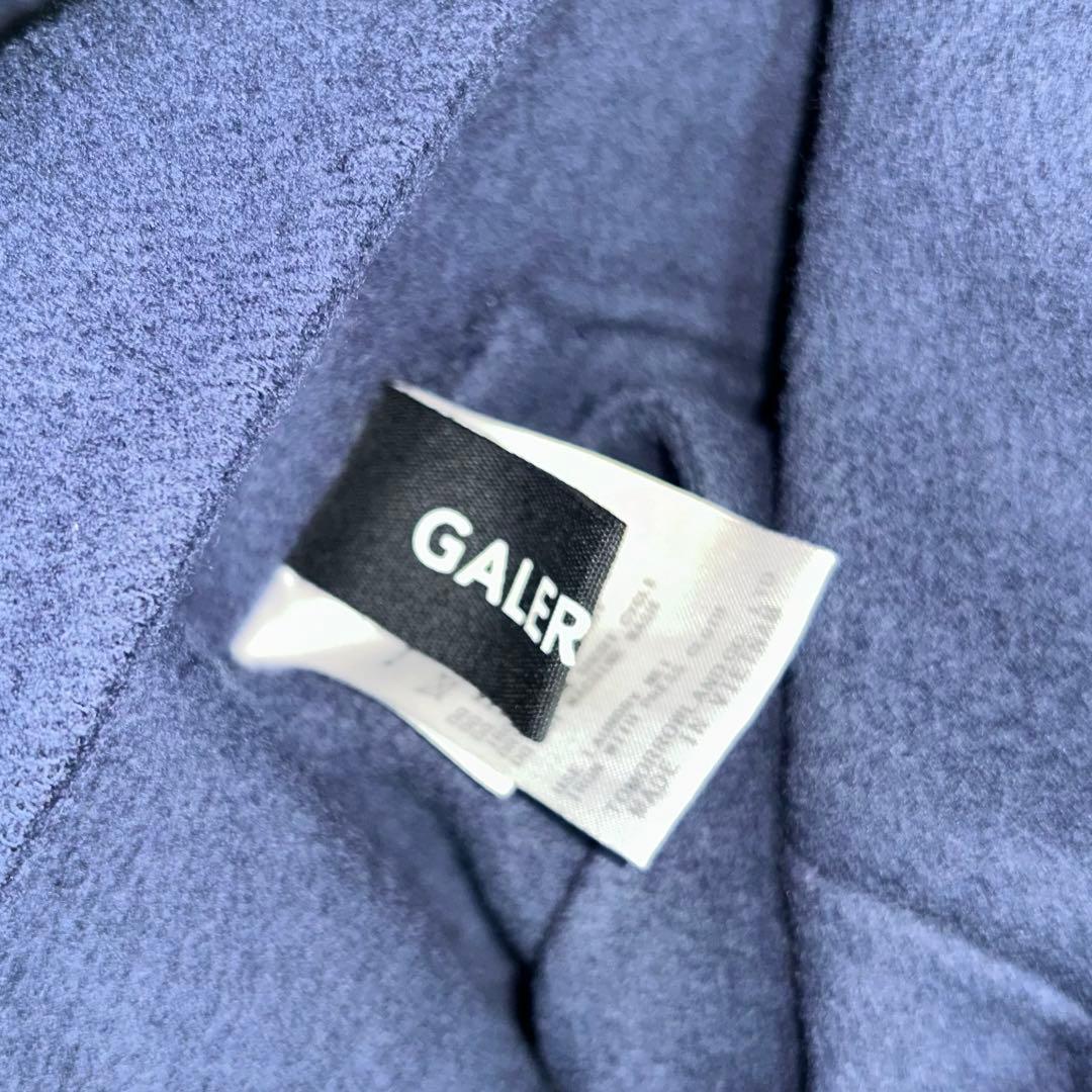 極美品　GALERIE VIE ウールダブルフェイス ストール付ノーカラーコート