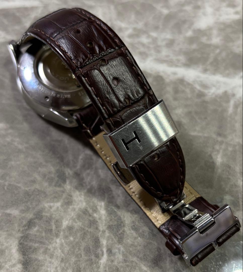 スマイリーn ハミルトン　ジャズマスター　レギュレータ　自動巻き