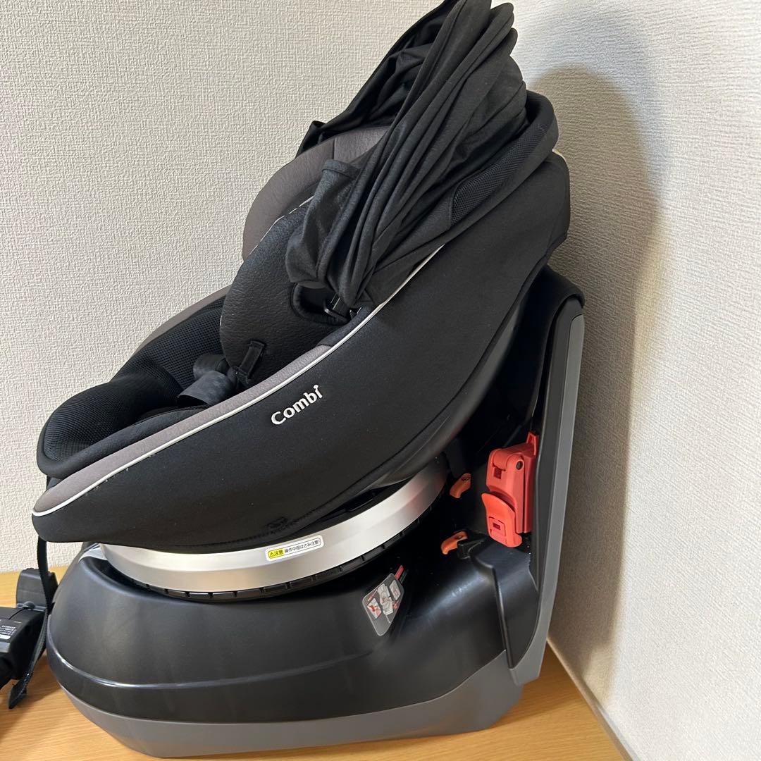 コンビ クルムーヴスマート エッグショックJG-600ブラック チャイルドシート