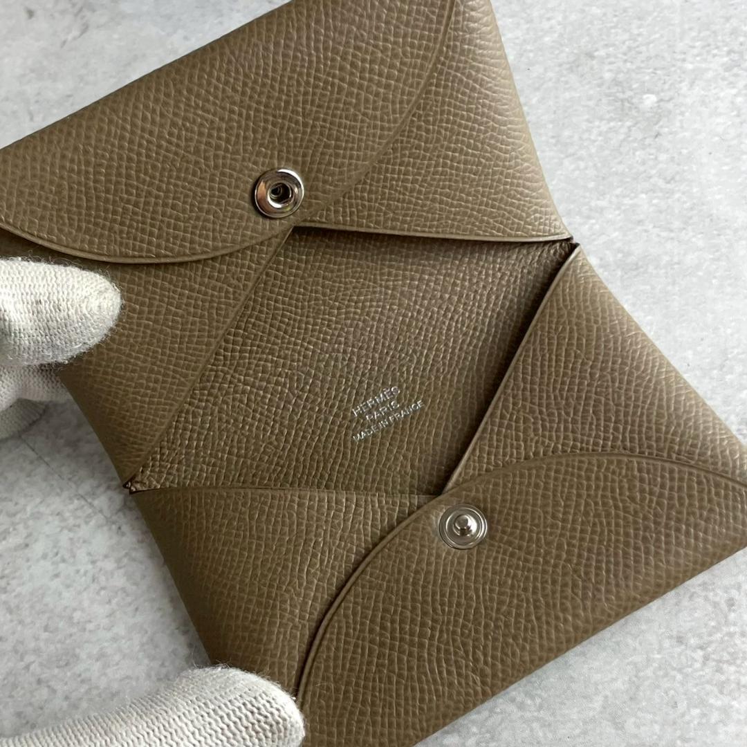 2021年製✨未使用 HERMES カルヴィ ケース 名刺入れ エトープ