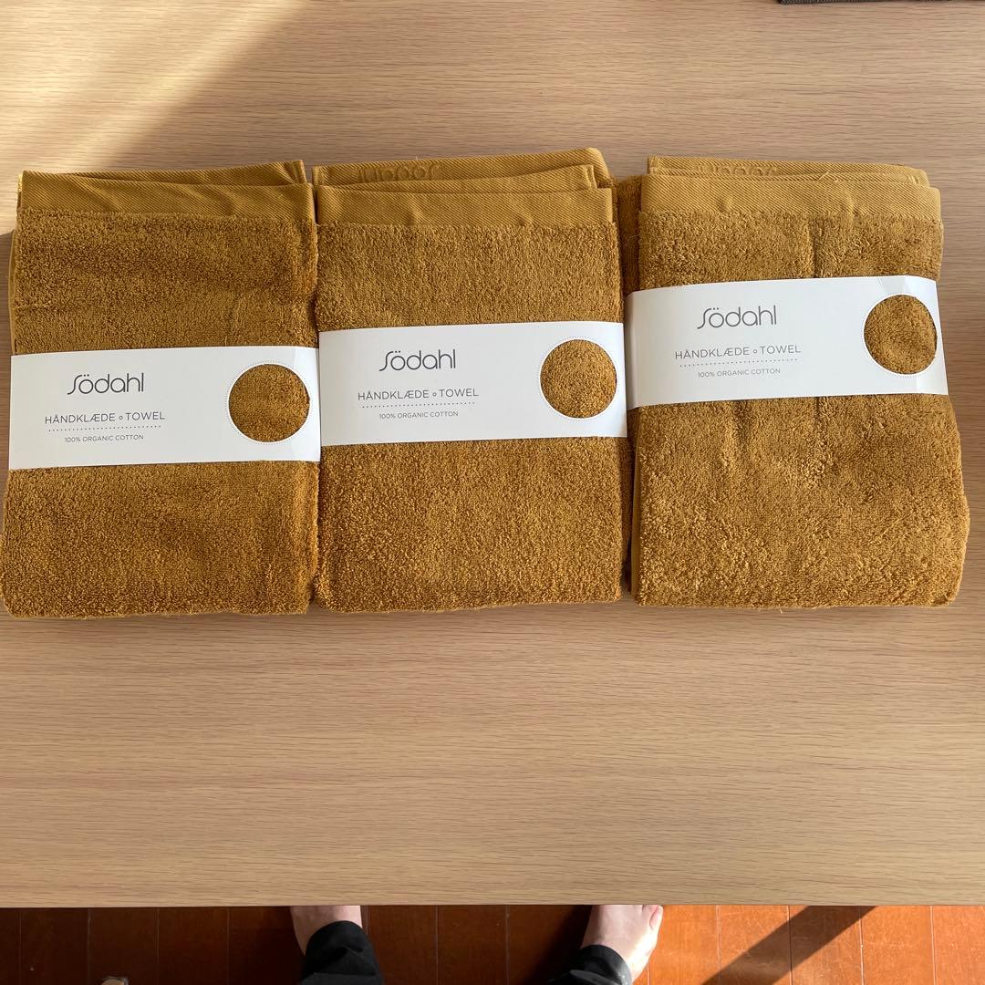 【新品未使用】Sodahl 70x140cm 3枚セット