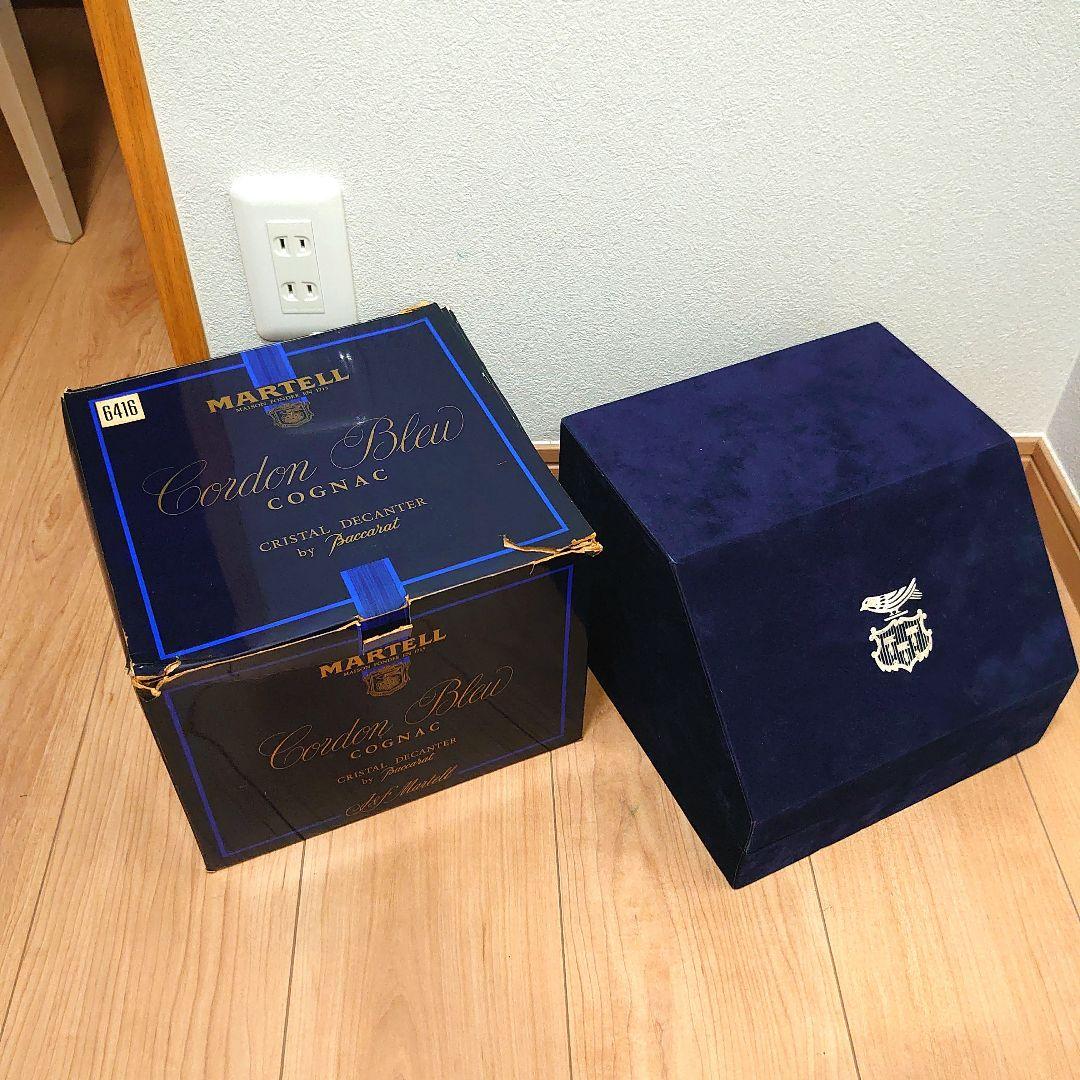 未開封・マーテル コルドンブルー バカラ クリスタル 箱・替え栓あり