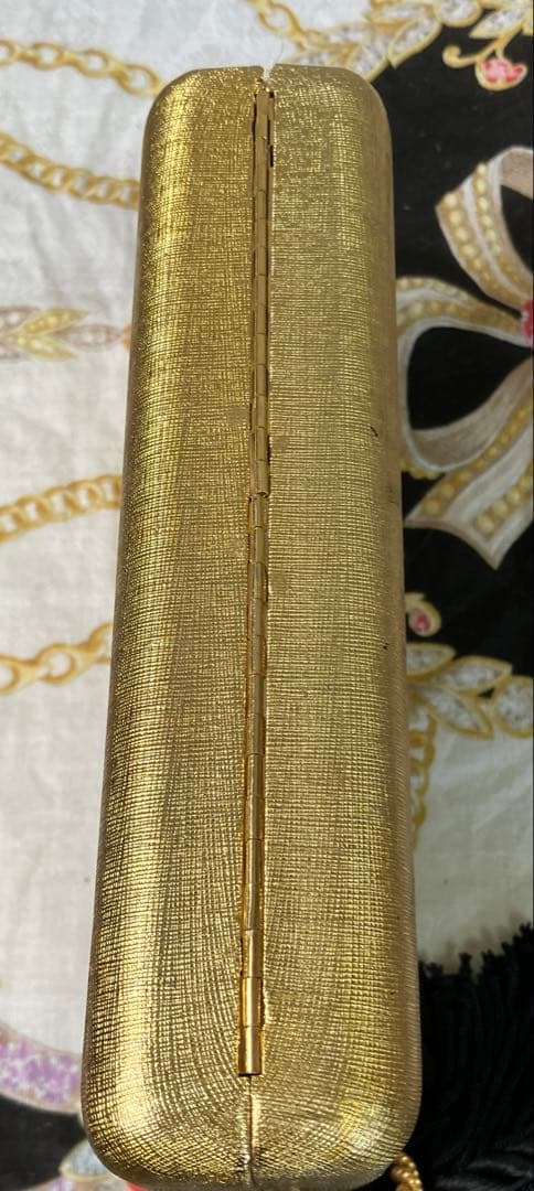 エリザベスアーデンのスクラッチバッグ　ヴィンテージ　眼鏡入れにも最高24k