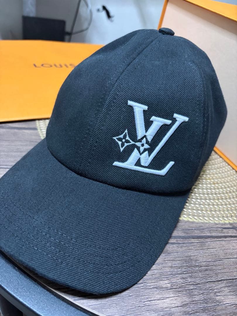 ルイヴィトン　LV スマッシュ　キャップ Lサイズ