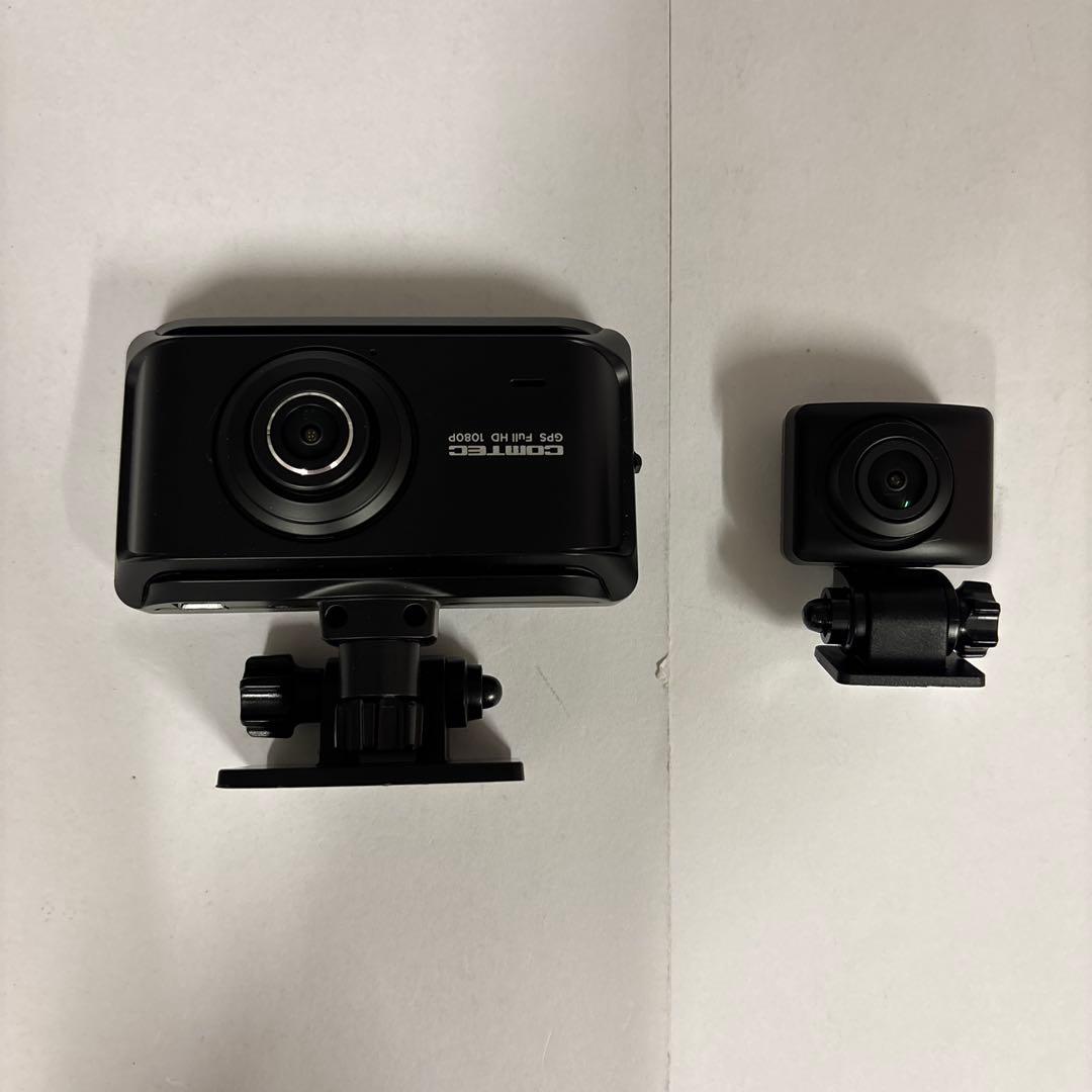 【車用品】COMTEC ZDR035 ドライブレコーダー 前後2カメラ