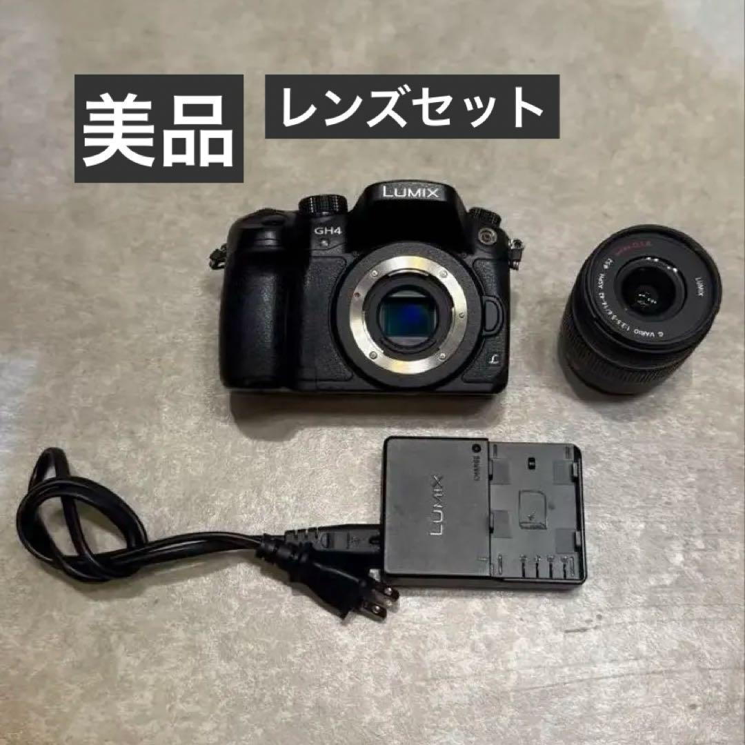 【美品】Panasonic LUMIX DMC-GH4 レンズセット