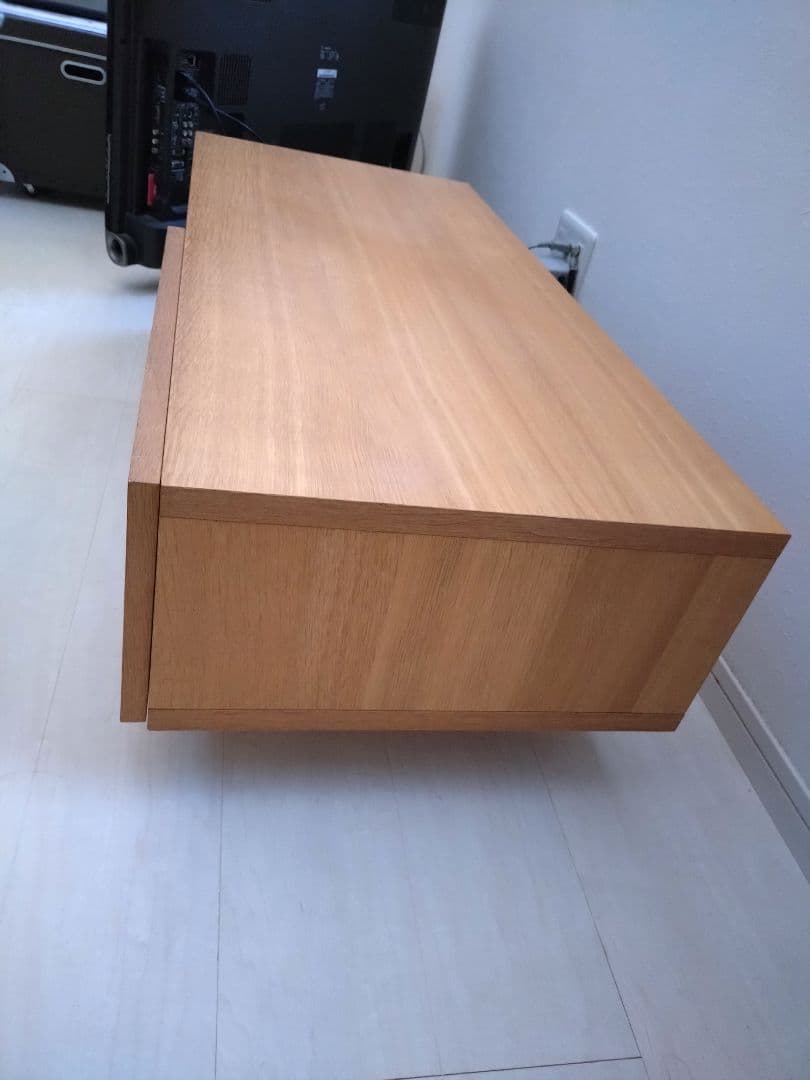 【15日まで！/美品】unico CORSO オーク材 AVボード ローボード